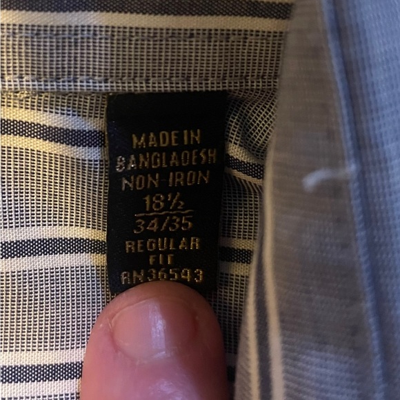 Donald J Trump Signature Collection Dress Shirt French Cuffs - Picture 4 of 6